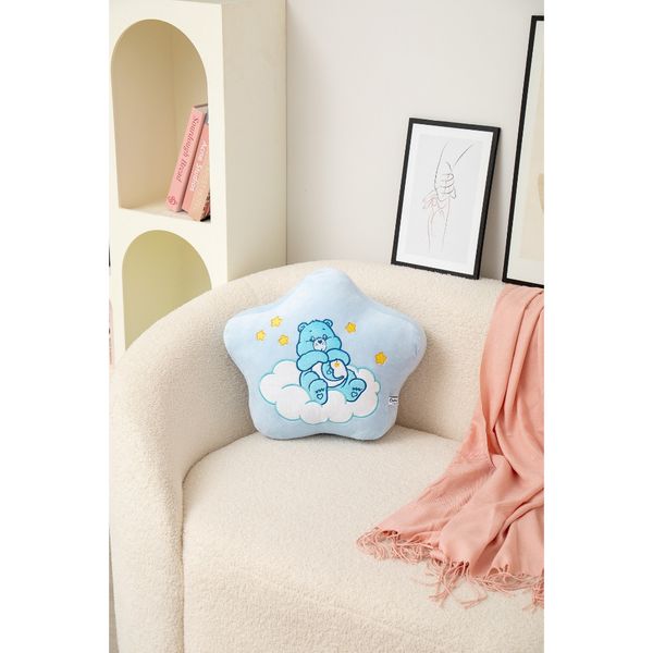 Carebears 愛心小熊 生活用品系列 星星抱枕 靠墊 枕頭 靠枕 擺件 收藏品｜嗨寶好選物