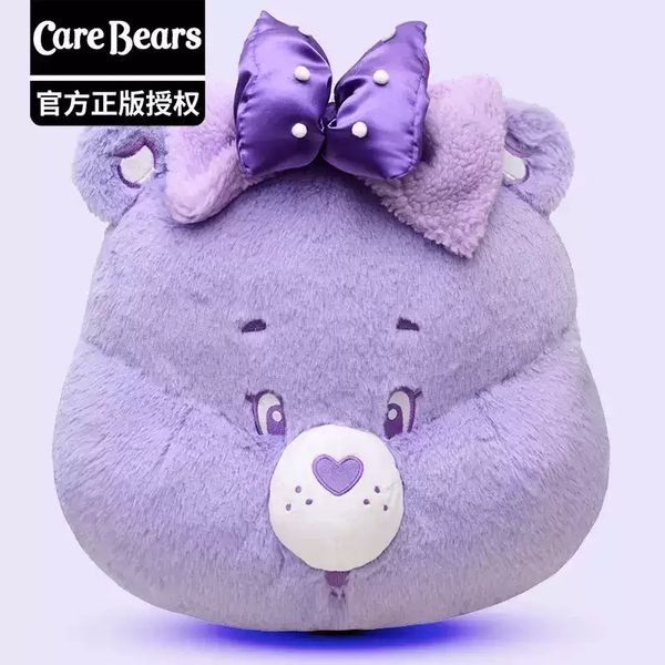 Carebears 愛心小熊 生活用品系列大頭 瞌睡抱枕 枕頭 靠墊 手辦 潮玩 盒玩 公仔｜嗨寶好選物