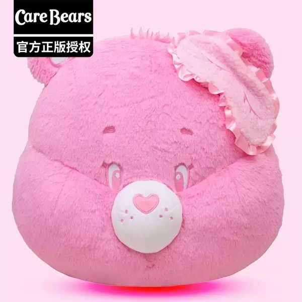 Carebears 愛心小熊 生活用品系列大頭 瞌睡抱枕 枕頭 靠墊 手辦 潮玩 盒玩 公仔｜嗨寶好選物