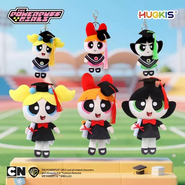 飛天小女警 畢業季 系列 毛絨掛件 小公仔 學士服  盲盒 手伴 公仔 擺件 扭蛋 收藏品｜嗨寶好選物