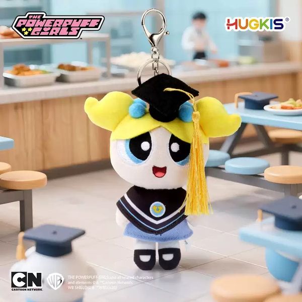 飛天小女警 畢業季 系列 毛絨掛件 小公仔 學士服  盲盒 手伴 公仔 擺件 扭蛋 收藏品｜嗨寶好選物