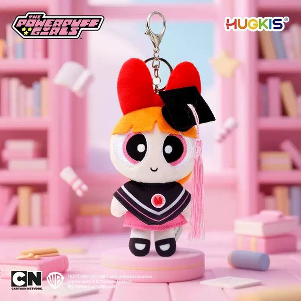 飛天小女警 畢業季 系列 毛絨掛件 小公仔 學士服  盲盒 手伴 公仔 擺件 扭蛋 收藏品｜嗨寶好選物