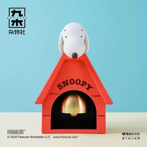 Peanuts 史努比 磁吸門鈴 鈴鐺 冰箱貼 磁鐵 系列 盲盒 公仔 擺件 扭蛋 收藏品｜嗨寶好選物