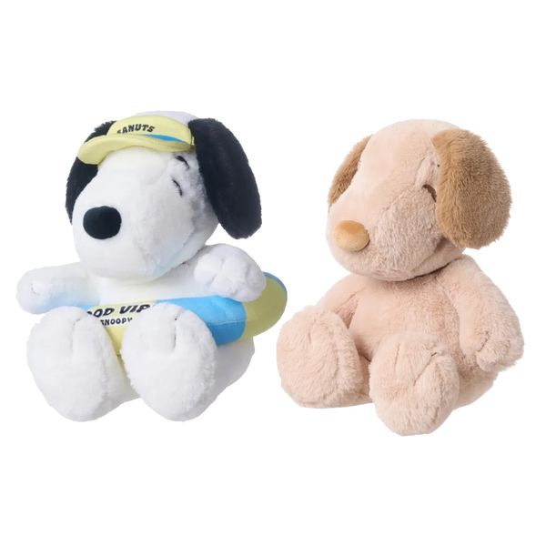 Peanuts Snoopy 史努比 泳圈 曬黑系列 毛絨玩偶 擺件 抱枕 收藏品 MINISO｜嗨寶好選物