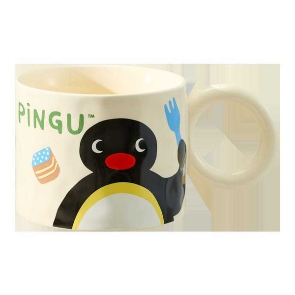Pingu 大耳馬克杯｜企鵝家族｜有點淘氣｜盲盒 手伴 公仔 擺件 收藏品｜嗨寶好選物