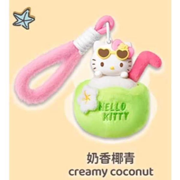 Hellokitty夏日黑皮系列｜三麗鷗｜MINISO｜毛絨公仔 盲盒 手伴 公仔 擺件 收藏品｜嗨寶好選物
