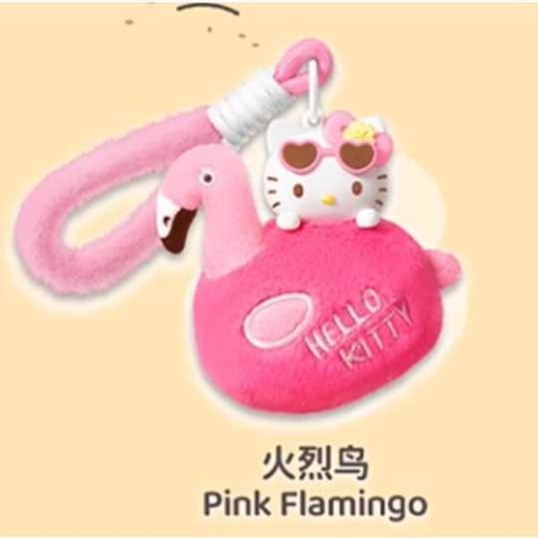 Hellokitty夏日黑皮系列｜三麗鷗｜MINISO｜毛絨公仔 盲盒 手伴 公仔 擺件 收藏品｜嗨寶好選物