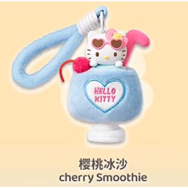 Hellokitty夏日黑皮系列｜三麗鷗｜MINISO｜毛絨公仔 盲盒 手伴 公仔 擺件 收藏品｜嗨寶好選物