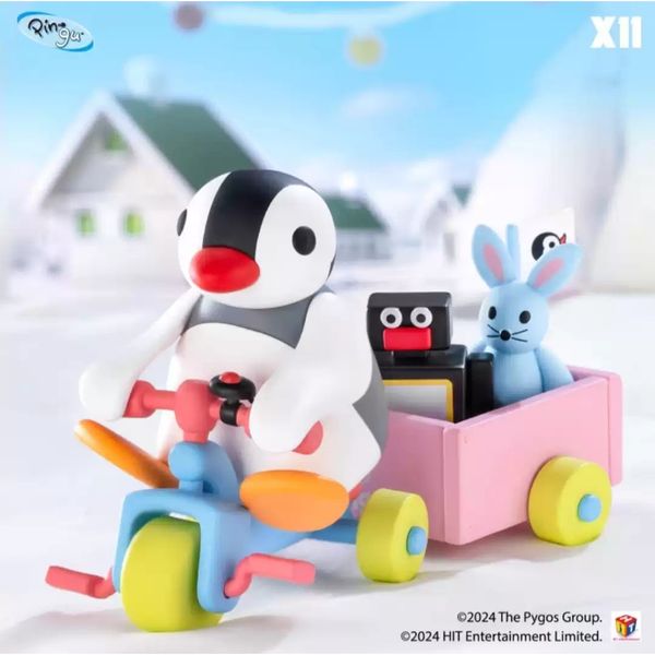 Pingu 企鵝家族 Pingu和我的一天 系列 盲盒 手伴 公仔 擺件 扭蛋 收藏品｜嗨寶好選物