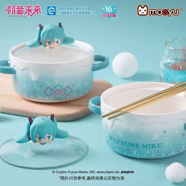 Miku 初音未來 生氣 嘟嘟臉系列 泡麵碗 造型碗 碗 盲盒 手辦 潮玩 盒玩 公仔 收藏品｜嗨寶好選物