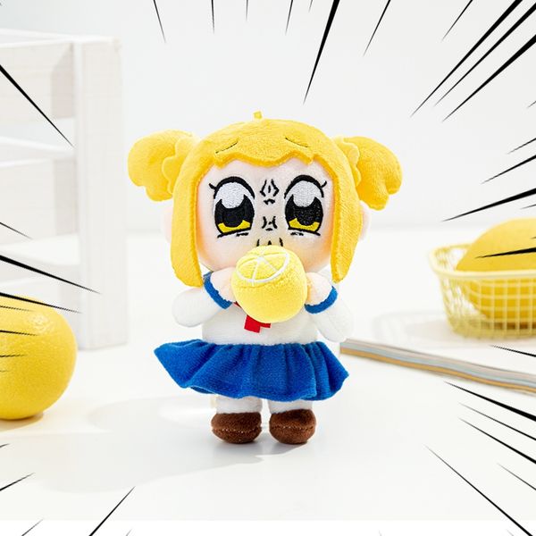 PoP子和PipP美 吃檸檬系列 鑰匙扣 毛絨掛件 系列 盲盒 手伴 公仔 擺件 收藏品｜嗨寶好選物