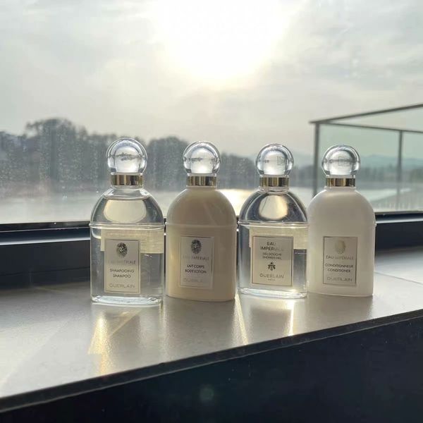 GUERLAIN 嬌蘭｜安瀾酒店｜法國｜洗髮精 沐浴乳 潤絲精 身體乳｜55ml｜嗨寶洗浴用品｜嗨寶好選物