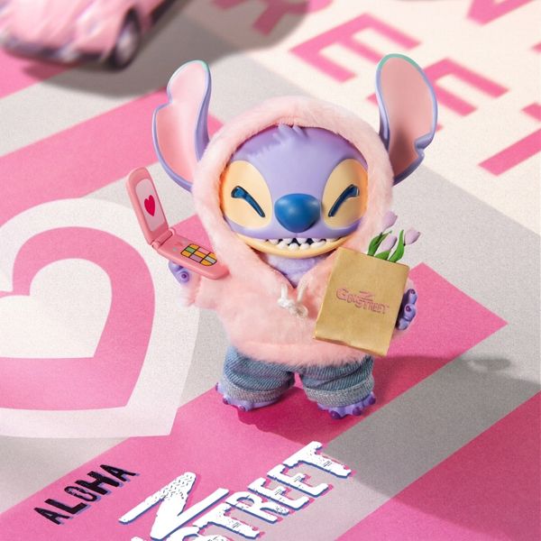 Disney｜迪士尼｜史迪奇｜街頭GenZ系列｜ 盲盒 手伴 公仔 擺件 扭蛋 收藏品｜嗨寶好選物