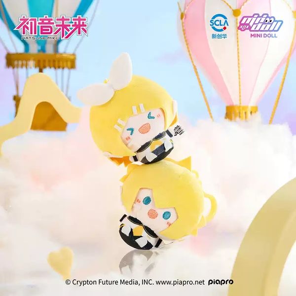 minidoll初音未來 WOW娃偶樂園系列 圓滾滾毛絨掛件 掛件 玩偶掛件 包飾 MIKU 周邊｜嗨寶好選物