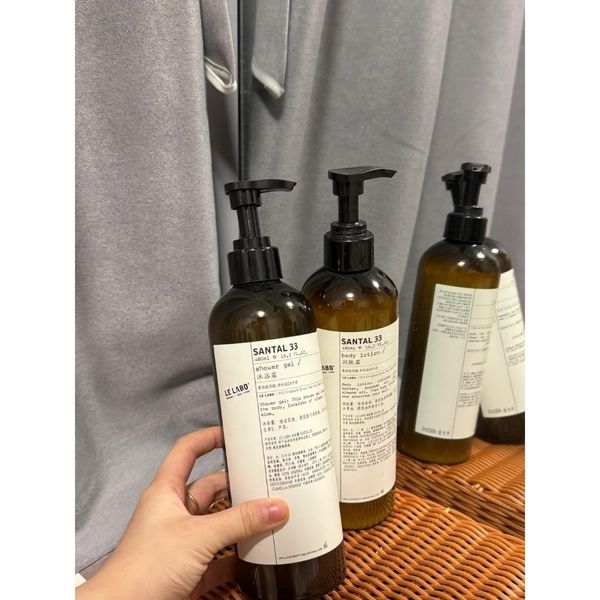 LELA BO 33 lelabo33 檀香｜柏悅酒店｜洗髮精 沐浴乳 潤絲精 身體乳 肥皂｜480ml｜嗨寶洗浴用品
