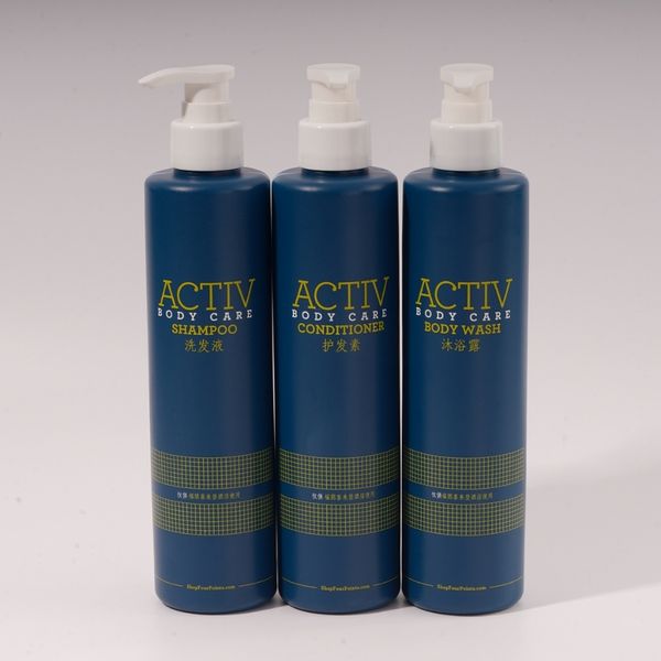 ACTIV Body Care｜喜來登｜福朋喜來登｜洗髮精 沐浴乳 潤絲精 身體乳 360ml｜嗨寶洗浴用品