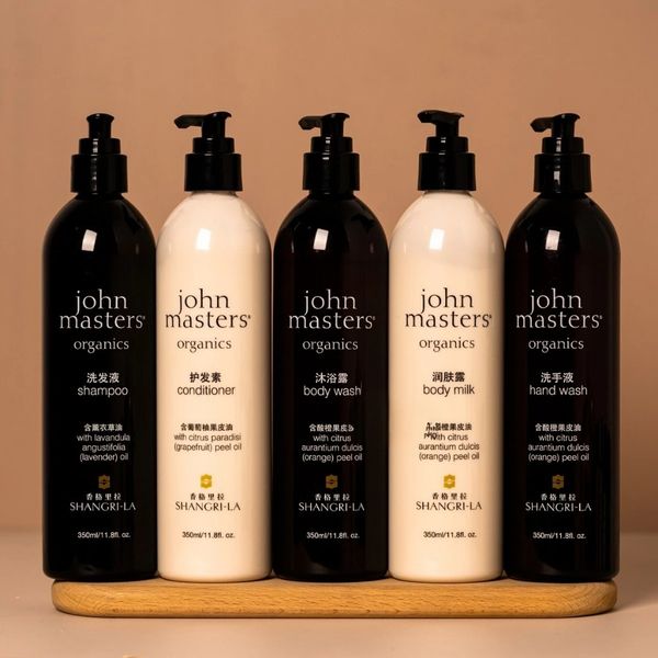 John master organics｜香格里拉｜洗髮精 沐浴乳 潤絲精 身體乳｜350ml｜嗨寶洗浴用品
