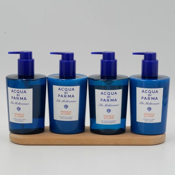 Acqua di Parma 帕爾瑪之水｜藍色地中海 香橙 ｜洗髮精 沐浴乳 潤絲精 身體乳｜300ml｜嗨寶洗浴用品