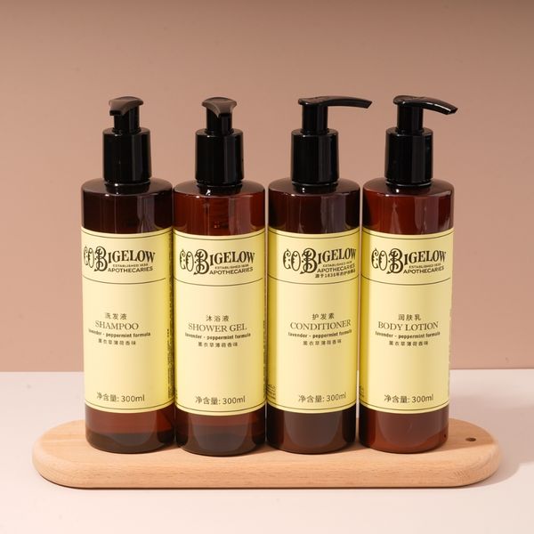 CO.BIGELOW 薰衣草薄荷｜鉑爾曼酒店｜洗髮精 沐浴乳 潤絲精 身體乳｜300ml｜嗨寶洗浴用品