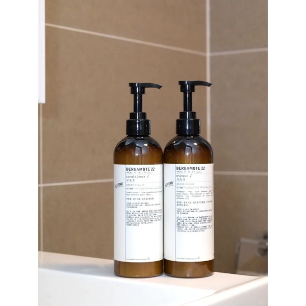 LE LABO Bergamote22 佛手柑｜柏悅酒店｜洗髮精 沐浴乳 潤絲精｜480ml｜嗨寶洗浴用品