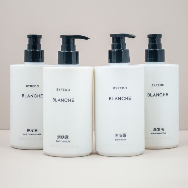 Byredo 百瑞德 白色浪漫｜洲際酒店｜洗髮精 沐浴乳 潤絲精 身體乳 肥皂｜450ML｜嗨寶洗浴用品