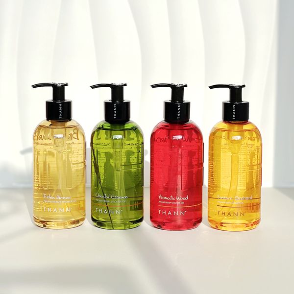 THANN 泰國原裝｜庭潤香木 東方系列 伊甸園 繽紛果園 米萃系列｜沐浴露 320ml｜嗨寶洗浴用品