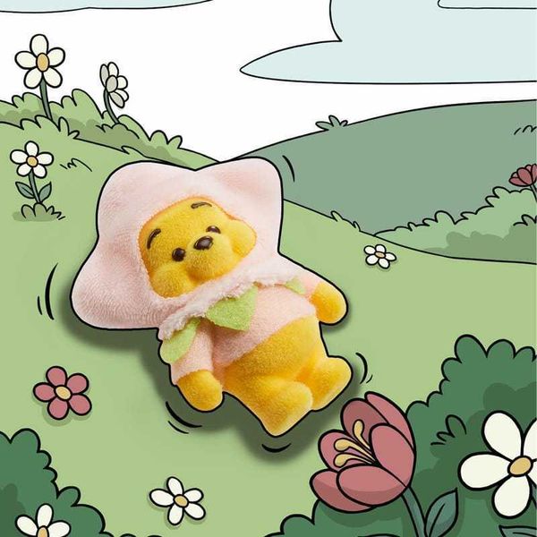 小熊維尼 心動花園｜Disney 迪士尼｜MINISO｜毛絨公仔 盲盒 手伴 公仔 擺件 收藏品｜嗨寶好選物