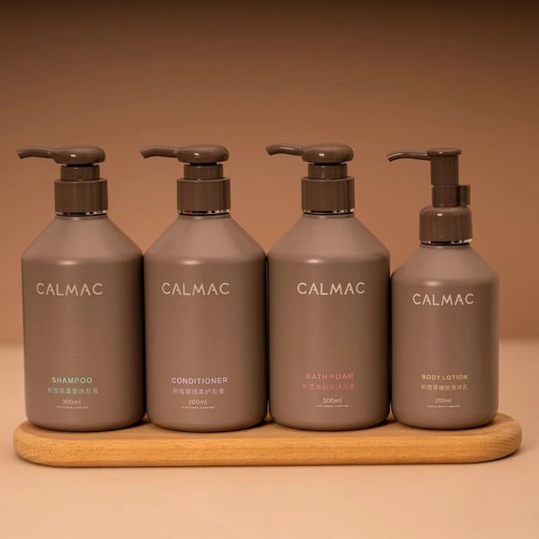 CALMAC｜迪士尼飯店｜高美 積雪草｜洗髮精 沐浴乳 潤髮乳 身體乳｜300ml 200ml｜嗨寶洗浴用品