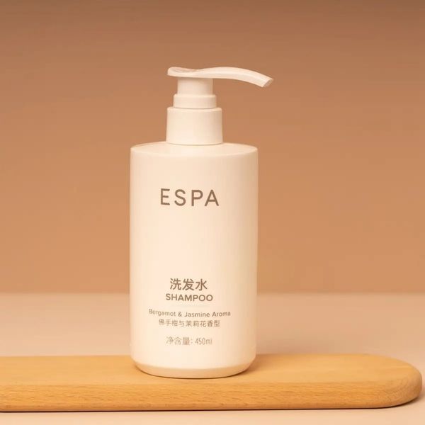 ESPA 佛手柑與茉莉花香｜亞朵酒店｜洗髮精 沐浴乳 潤絲精 身體乳 肥皂｜450ML｜嗨寶洗浴用品