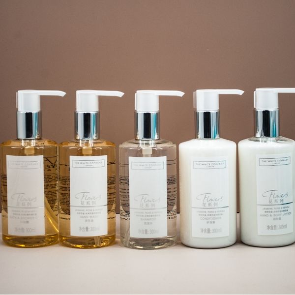 The White Company 花系列｜智選假日酒店｜洗髮精 沐浴乳 潤絲精 身體乳｜300ml｜嗨寶洗浴用品