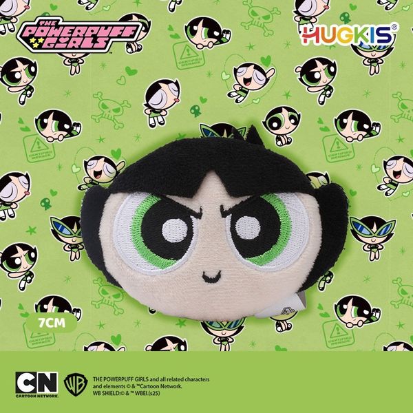 飛天小女警 毛絨髮夾 泡泡 夾劉海 夾頭飾 裝飾 玩偶 盲盒 手伴 公仔 擺件 扭蛋 收藏品｜嗨寶好選物