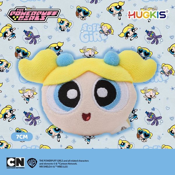 飛天小女警 毛絨髮夾 泡泡 夾劉海 夾頭飾 裝飾 玩偶 盲盒 手伴 公仔 擺件 扭蛋 收藏品｜嗨寶好選物