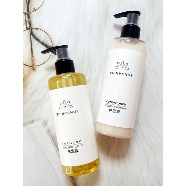 BIENVENUE 迎賓系列｜美朋酒店｜洗髮精 沐浴乳 潤絲精 身體乳｜300ml｜嗨寶洗浴用品