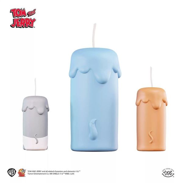 【嗨寶貓溫暖雜物】湯姆貓與傑利鼠 Tom and Jerry 貓與老鼠 香氛蠟燭 湯姆貓 傑利鼠 泰菲 禮盒
