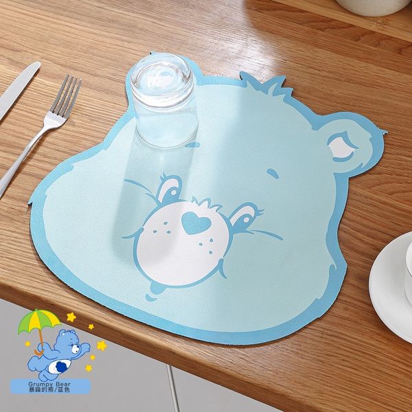 【嗨寶貓溫暖雜物】Carebears 愛心小熊 生活用品系列 隔熱墊 防燙墊 防水墊 餐墊 止滑