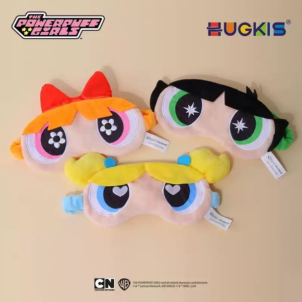 【嗨寶貓溫暖雜物】飛天小女警 遮光眼罩 眼罩 毛絨眼罩 睡眠眼罩 毛絨掛件 系列 盲盒 手伴 公仔 擺件 收藏品