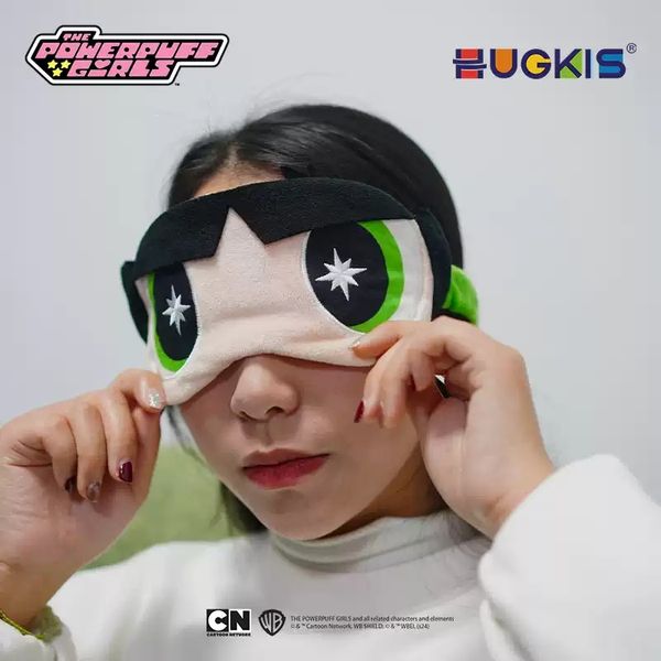 【嗨寶貓溫暖雜物】飛天小女警 遮光眼罩 眼罩 毛絨眼罩 睡眠眼罩 毛絨掛件 系列 盲盒 手伴 公仔 擺件 收藏品