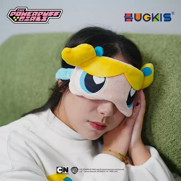 【嗨寶貓溫暖雜物】飛天小女警 遮光眼罩 眼罩 毛絨眼罩 睡眠眼罩 毛絨掛件 系列 盲盒 手伴 公仔 擺件 收藏品