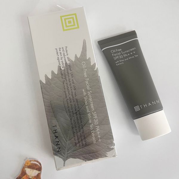 【嗨寶小小美妝】泰國 THANN 庭潤 無油 紫蘇無油防曬霜 SPF30 SPF50 PA+++ 防曬 防曬面霜 防
