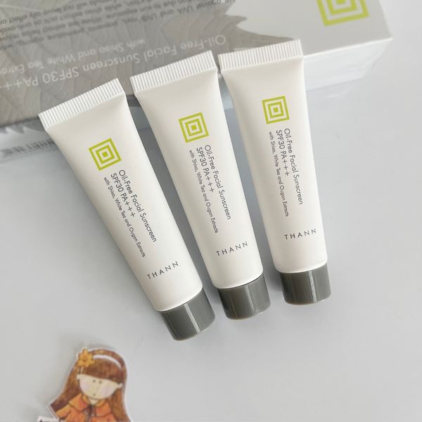 【嗨寶小小美妝】泰國 THANN 庭潤 無油 紫蘇無油防曬霜 SPF30 SPF50 PA+++ 防曬 防曬面霜 防