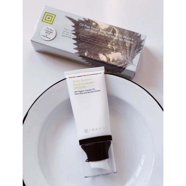 【嗨寶小小美妝】泰國 THANN 庭潤 無油 紫蘇無油防曬霜 SPF30 SPF50 PA+++ 防曬 防曬面霜 防