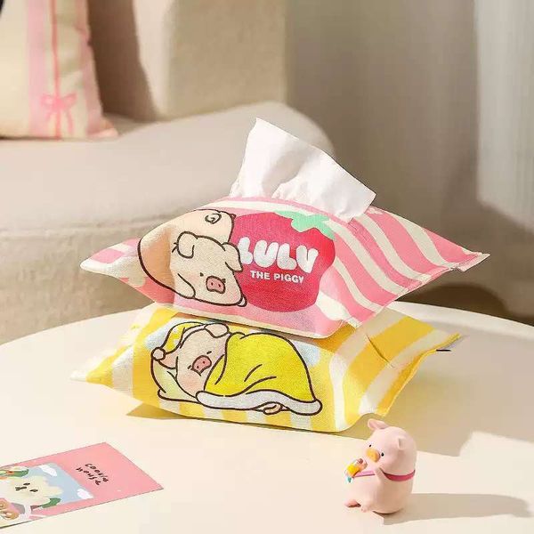 【嗨寶貓溫暖雜物】LULU豬 LULU 豬 衛生紙套 衛生紙盒 面紙套 居家好物 廚房用具 生活小物  贈禮首選