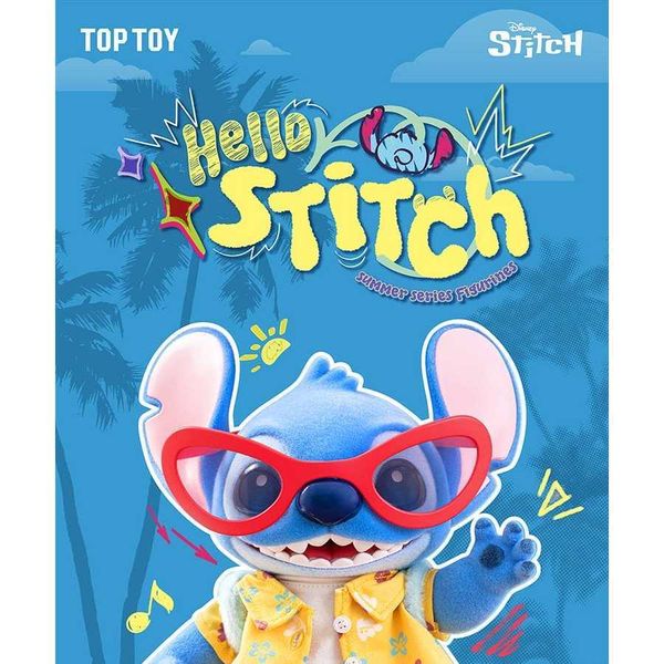 史迪奇 夏日系列 手辦搪膠｜TOPTOY 迪士尼｜Hello｜盲盒 公仔 擺件 收藏品 玩偶｜嗨寶好選物