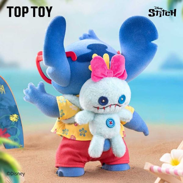 史迪奇 夏日系列 手辦搪膠｜TOPTOY 迪士尼｜Hello｜盲盒 公仔 擺件 收藏品 玩偶｜嗨寶好選物