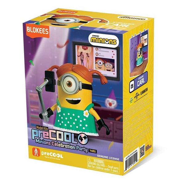 小黃人夥伴神奇版 慶典派對系列 趣味積木｜小小兵｜ 盲盒 公仔 擺件 收藏品 玩偶｜嗨寶好選物