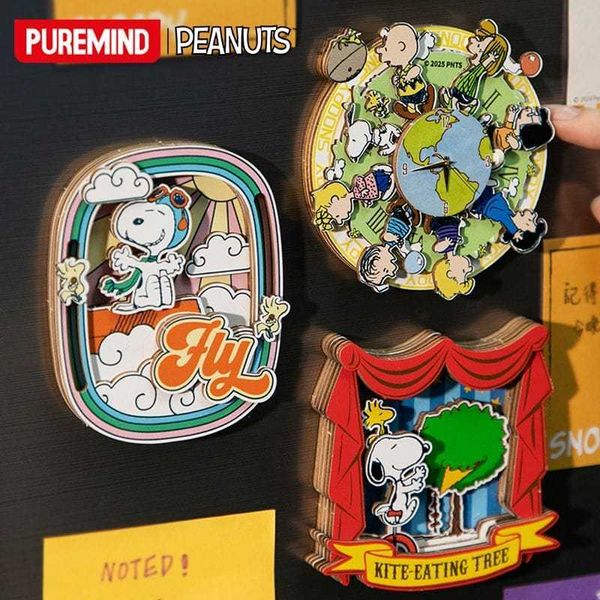 史努比周邊DIY手工冰箱貼|飄麥 SNOOPY|盲盒 公仔 擺件 收藏品 玩偶|嗨寶好選物