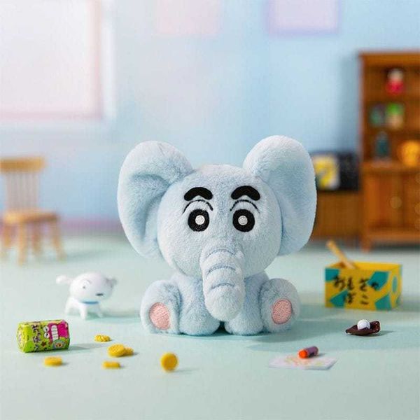 蠟筆小新 動感超人海星體掛件 可愛努努大象｜盲盒 公仔 擺件 收藏品 玩偶｜嗨寶好選物