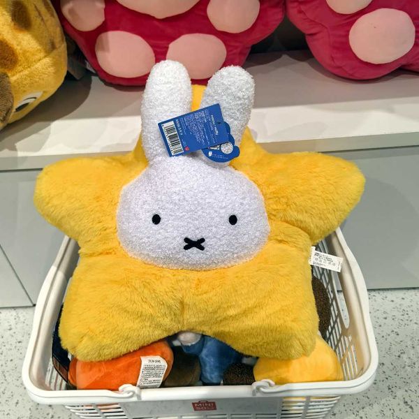 miffy米菲系列8號坐姿毛絨公仔｜鮑里斯梅兒星星抱枕｜MINISO｜盲盒 公仔 擺件 收藏品 玩偶｜嗨寶好選物