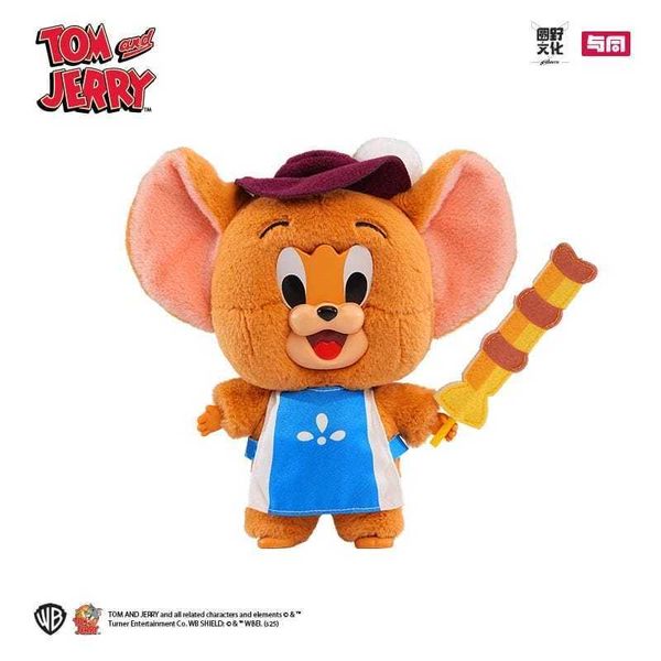 貓和老鼠玩偶三劍客系列｜TOM JERRY 湯姆貓 傑利鼠｜盲盒 公仔 擺件 收藏品 玩偶｜嗨寶好選物