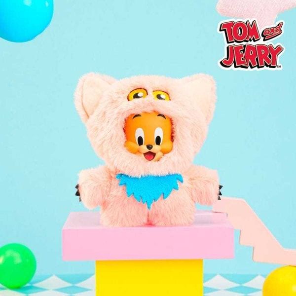 貓和老鼠玩偶怪獸系列第二彈搪膠毛絨｜TOM JERRY湯姆貓 傑利鼠｜盲盒 公仔 擺件 收藏品 玩偶｜嗨寶好選物